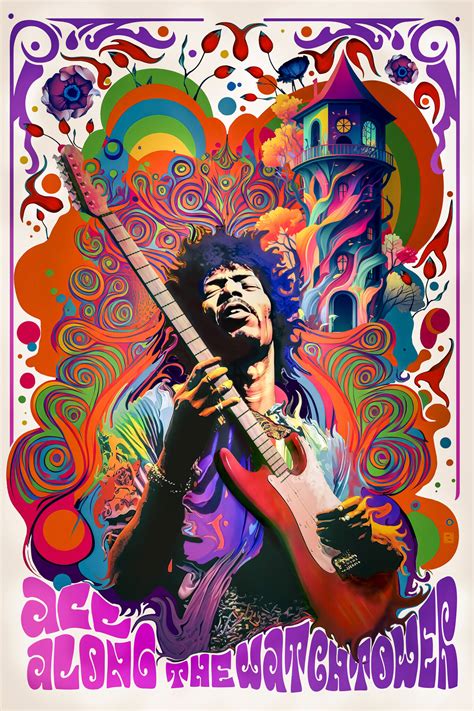 Jimi Hendrix Posters 1960s