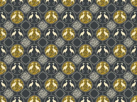 Heron Wallpaper - Long Legged Bird Mural | Giffywalls