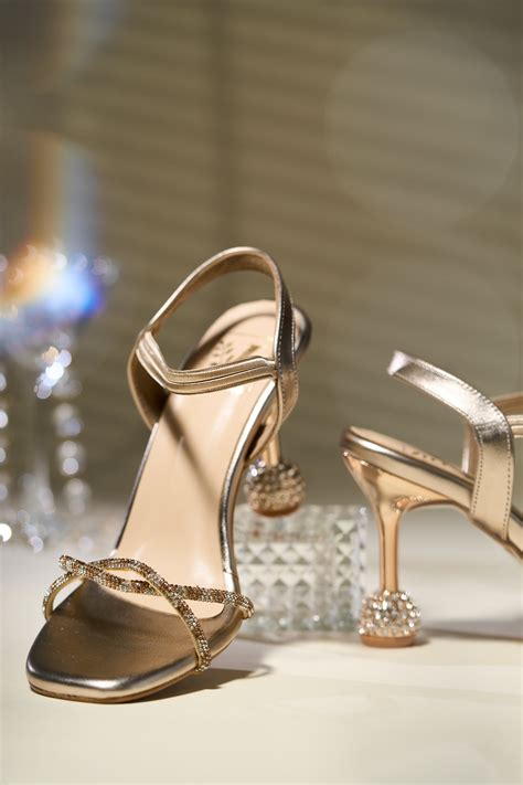 Madonna Gold Heels – House Of Vian
