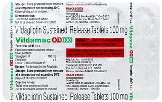 Vildamac Od 100 MG | Order Vildamac Od 100 MG Tablet Sr Online at Truemeds