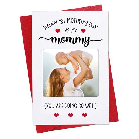 Snapklik.com : First Mothers Day Card For Mom From Baby - Mommy And Me ...