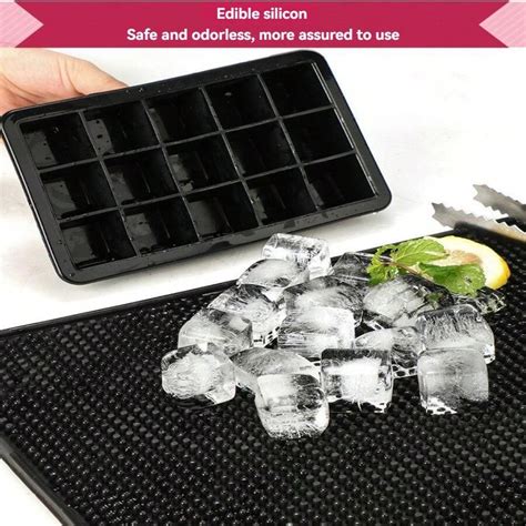 One Piece Of Silicone Ice Grid Household Commercial 15 Consecutive ...