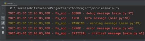 Image result for Python Logging Example
