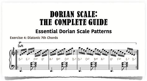 Dorian Scale: The Complete Guide - Piano With Jonny