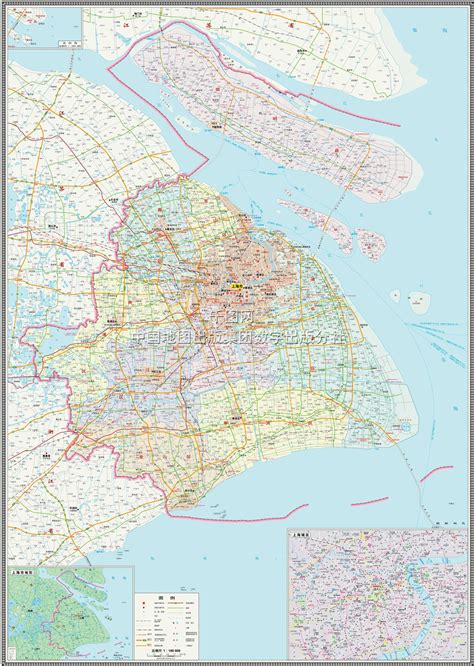 上海市地图高清版_上海旅游地图库_地图窝