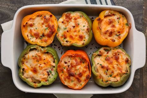Buffalo Chicken Peppers Recipe | Vegan Girls Guide