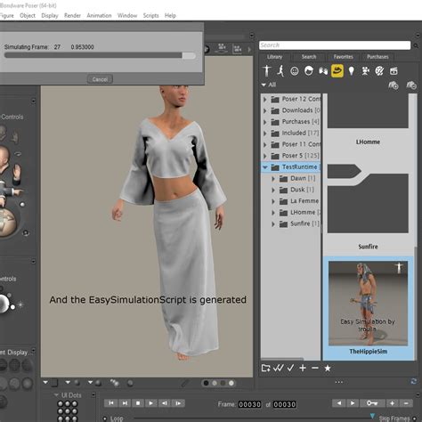 Simulation Python Script Design 的图像结果