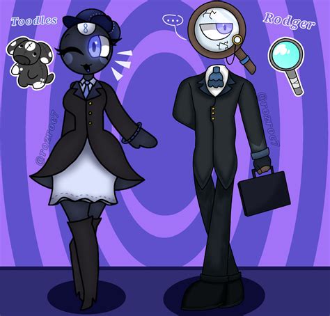 Dandys world Daycare Au: Toodles, Rodger and R.D by katwasherexd on ...