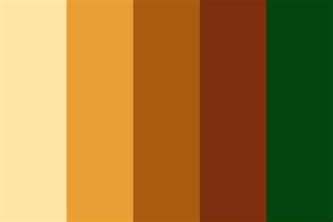 Rusty orange Color Palette