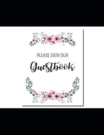 Baby Shower Guest Book: Sign In Guestbook with BONUS Gift Log : Amazon ...