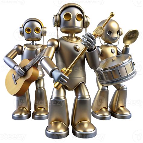 Image result for Robots Playing Musical Instruments
