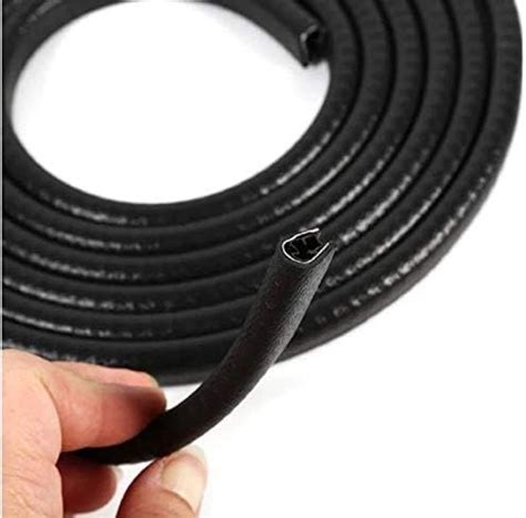 Automaze U Shape Edge Trim Rubber Strip Seal Protector Car Door Edge ...