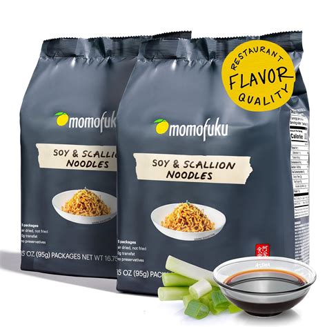 Amazon.com : Momofuku Soy & Scallion Ramen Noodles by David Chang, 10 ...