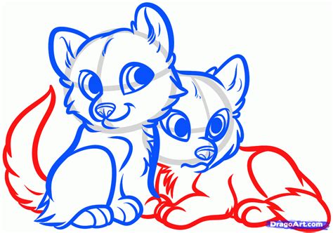 Draw Wolf 的图像结果