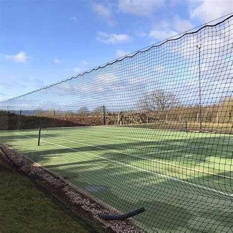 Tennis Surround Netting, Posts & Tension Wire System | Net World Sports