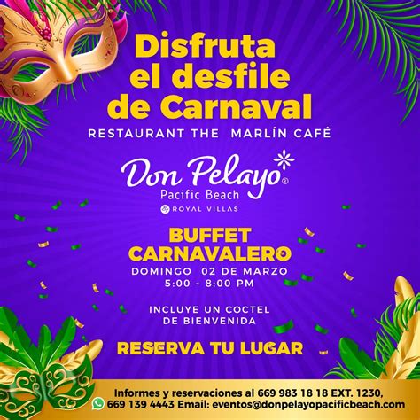 COMIDA BUFFET CARNAVALERO 2025, Av. del Mar 1111, Col. Flamingos ...