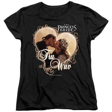 Princess Bride Tru Wuv Short Sleeve Womens Tee