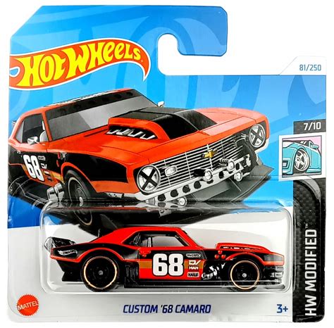 HOT WHEELS MODEL METALOWY CUSTOM '68 CAMARO HW MODIFIED 7/10 81/250 2024 15002501833 - Allegro.pl