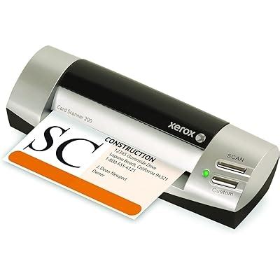 Xerox XCARD-SCAN Card Scanner 200 Business Card India | Ubuy
