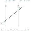 Solve the Transversals with the complete solution - Brainly.in