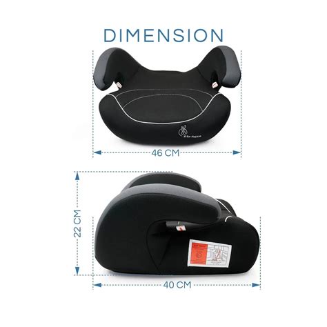 R for Rabbit Little Jack Elite Booster Car Seat for Kids From 3 to 12 ...