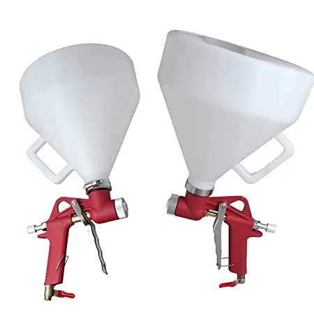 Combo Texture Hopper Spray Gun for Wall and Speaker DJ Cabinet 5 L Cup ...
