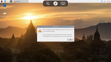 Raspberry Pi RDP Client 的图像结果