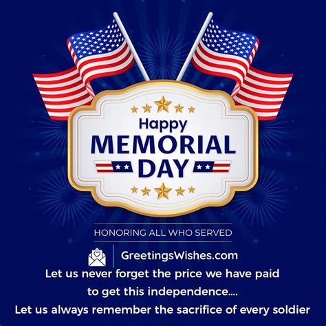 Memorial Day Message at Layla Helms blog
