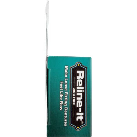 Dentemp Buy Reline-It Zinc Free Denture Reliner - 2 CT at Ubuy India