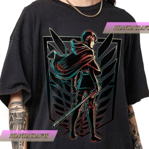 Eren Yeager Shirt,eren Yeager Tshirt,anime Shirt,attack on Titan Shirt ...