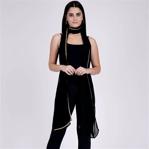 Black Dupatta – First Resort by Ramola Bachchan