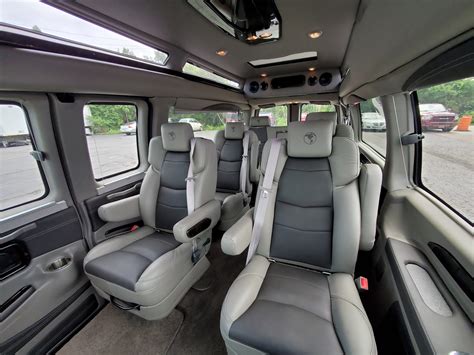 2021 GMC Conversion Van - Explorer Vans 9 Passenger | CP16618T | Paul Sherry Conversion Vans