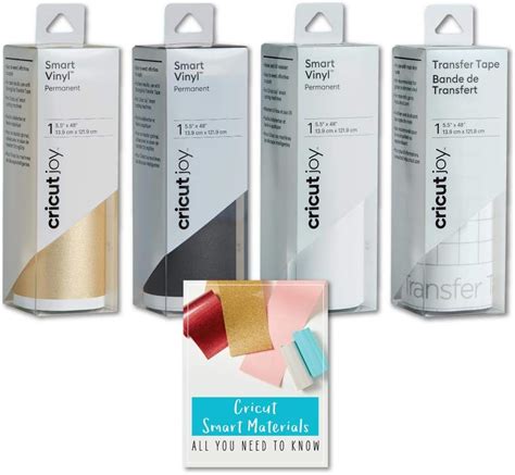 Cricut Joy Smart Permanent Vinyl Roll Bundle, India | Ubuy