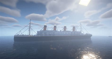 Image result for Titanic Build Minecraft Tutorial