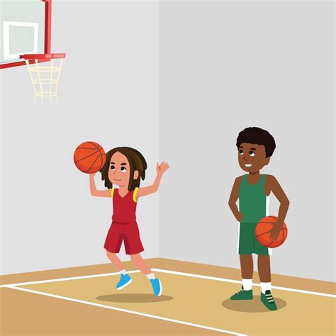 Basketball Game Cartoon 的图像结果