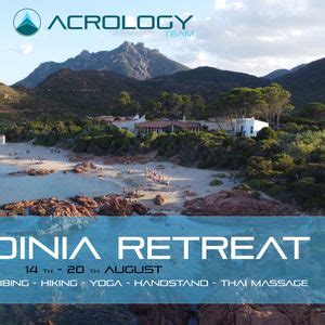 Sardinia Retreat with Acrology, Nannai Climbing Home, Nuoro, 14 August ...