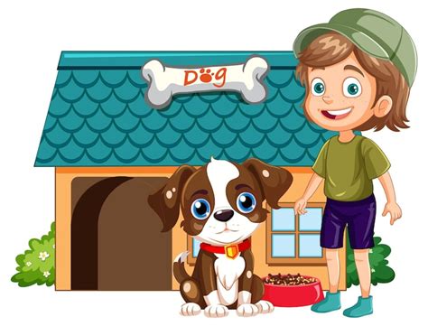 Cartoon kids dog Images - Free Download on Freepik
