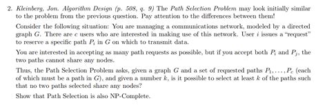 Image result for Algorithm Design Jon Kleinberg Solutions