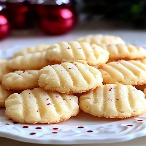 Whipped Shortbread Cookies