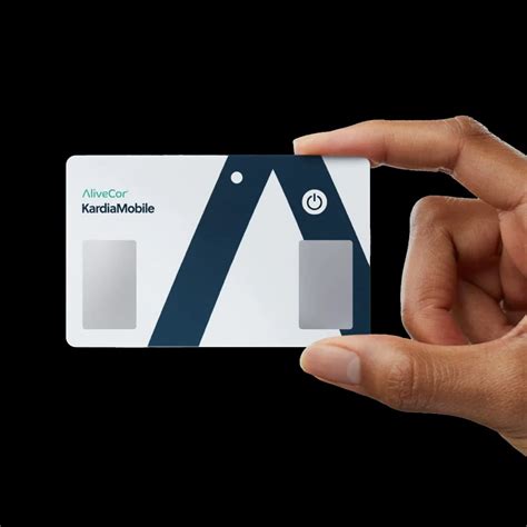 KardiaMobile Card: Credit Card-Sized Single-Lead ECG Device | AliveCor ...