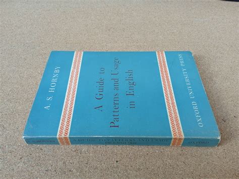 Guide To Patterns And Usage In English - A.S. Hornby - Kupindo.com (71616045)