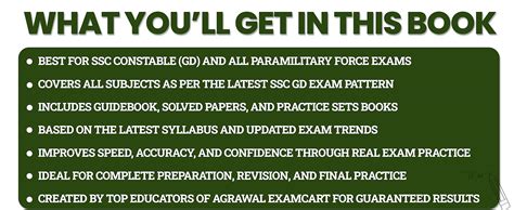 Buy Examcart SSC Constable GD Book Combo 2026 | Complete Study Guide ...