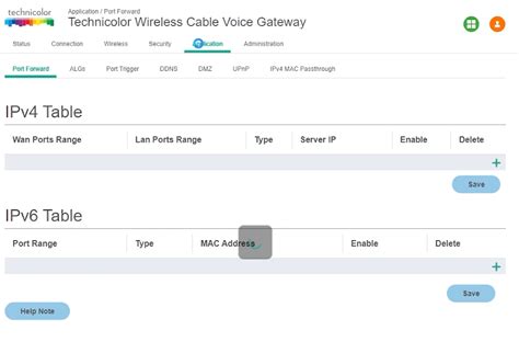 Technicolor Router Port-Forwarding 的图像结果