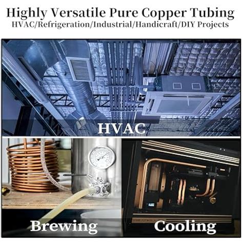 BELLABAYS BELLA BAYS Copper Tubing 1/2 OD x 0.445 ID x 50 India | Ubuy