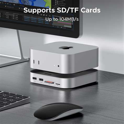 UGREEN Mac Mini M4 Docking Station with SSD Enclosure – 11-in-1 USB-C ...