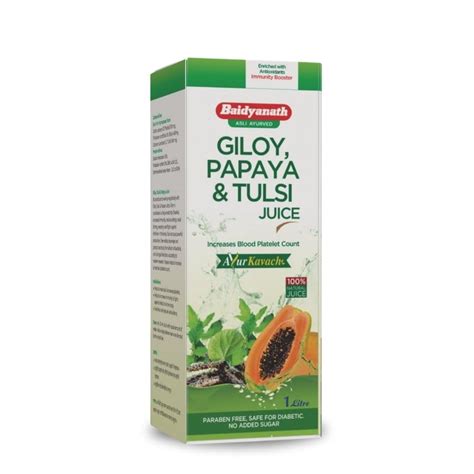 Baidyanath Giloy, Papaya & Tulsi Juice