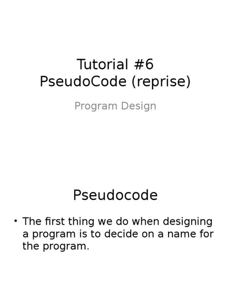 Pseudocode Tutorials 的图像结果