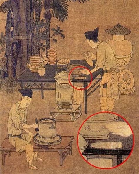 刘松年撵茶图,松年斗茶图,松年罗汉图_大山谷图库