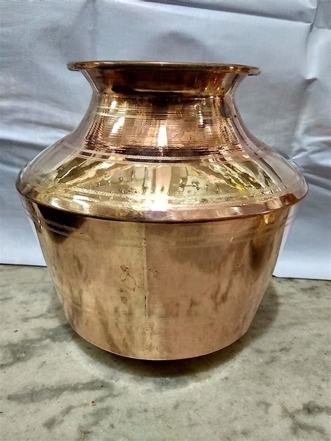 sps marketing kumbakonam Copper Thavalai (Weight-1.5kg,capacity-10-11l ...