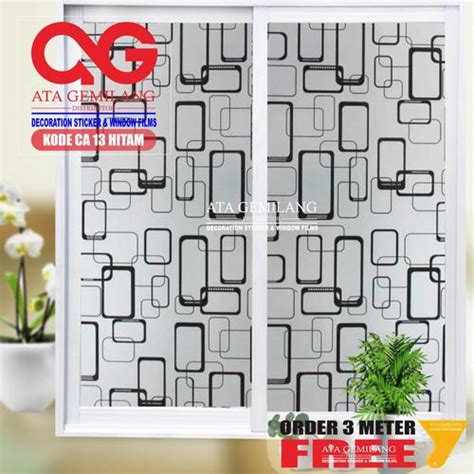 Jual Stiker Kaca Jendela Minimalis Rumah Lebar 90Cm Sticker Kaca - CA ...